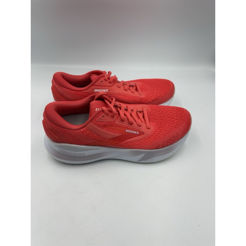 Brooks Adrenaline GTS 24 Women's Running Sneakers Mesh Lace-Up Red/White 120426 - Picture 7 of 10